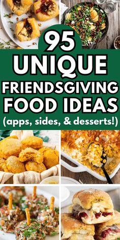 25 unique friends giving food ideas and appetizers to share with your friends this holiday