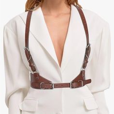 Size 25”-30” Waist Harness. Brand New!! Stunning! Durable Material Waist Belt Is Comfortable And Smooth, Not Easy To Damage And Cracking. Flexible Size Adjustmentthe Body Waist Belt’s Width Is 2.3” And The Shoulder Strap Is 0.6”. The Shoulder Straps And Back Straps Of This Waist Belt Can Be Adjusted According To Your Body Shape Harness Belt Outfit, Waist Harness, Punk Costume, Life Reference, Outfit Planner, Black Bustier, Belt Fashion, Rave Outfit, Wardrobe Accessories