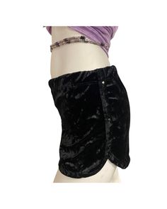 Black velvet studded shorts  Poly/span with gunmetal studs  Even are dark gothic hearts gotta stay cool in the warm weather or while carving our abs hehe Studded Shorts, Velvet Leggings, Dark Gothic, Crushed Velvet, Stay Cool, Black Velvet, Warm Weather, Short Outfits, Black Boots