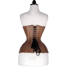 This Brown Waist Under bust Corset is made of real cow hide leather and high-quality steel spirals for serious waist training. Durable polyester laces and a cotton lining ensure superior comfort and style. Brown Waist Under bust Corset Features: Style: Longline, Under bust Corset Features: Cord Lacing, Hip Gores, Steel Busk Color: Brown Achievable Waist Reduction: 4-5" Pointed Under bust Fully Adjustable Structured Corset with Criss Cross Lacing Front and Back Modesty Panel Strong Corset Cord La Brown Underbust Corset Dress With Corset Back, Fitted Leather Corset With Corset Back, Fitted Underbust Leather Corset, Fitted Leather Underbust Corset, Fitted Leather Overbust Corset, Brown Overbust Corset For Festivals, Brown Underbust Corset With Corset Back, Brown Overbust Corset Dress With Corset Back, Fitted Brown Corset Dress