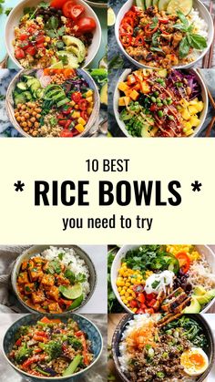 the top 10 best rice bowls you need to try in this list is featured below