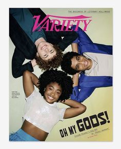 three women on the cover of variety magazine