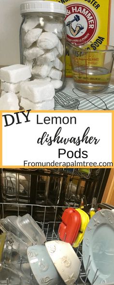 the dishwasher is full of lemons and marshmallows, but it doesn't have much to do with them