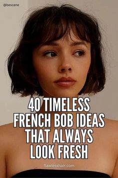 Carre Haircut, Bob Style Haircuts, French Haircut, Bangs And Glasses, Messy Bob Haircut, Bob Ideas, Short Bob Styles, Short Haircuts With Bangs