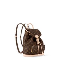 LOUIS VUITTON® - Montsouris Pm - Monogram Louis Vuitton Backpack Women, Mochila Louis Vuitton, Backpack Louis Vuitton, Montsouris Pm, Lv Backpack, Sac Louis Vuitton, Louis Vuitton Gifts, Pm Monogram, Luxury Backpack