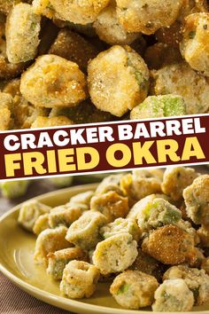 this is an image of cracker barrel fried okra