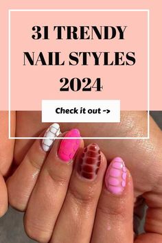 In this article are the most beautiful and amazing spring nail designs and colors that you can’t help but copy. #naildesigns #nailart #winternails #fallnails #amazingnails #fallnails #gelnails #acrylicnails #year #halloween #christmas #nailsideas2024 #nailtrends #nailtrend2024 Nail Designs Unique Different, Top Nail Designs 2024, 2024 Nail Trends Design, Nail Designs 2024 Trends, Trending Nails 2024, 2024 Nail Trends, New Nail Trends, Festive Nail Art, Latest Nail Trends