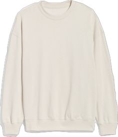 Oversized Beige Crew Neck Sweater, Classic Relaxed Fit Sweats For Fall, Trendy Oversized Plain Sweater, Basic Oversized Plain Sweater, Oversized Basic Plain Sweater, Oversized Beige Crew Neck Sweatshirt, Oversized Crew Neck Sweater With Soft Texture, Soft Texture Crew Neck Sweatshirt For Fall, Casual Beige Crew Neck Sweater