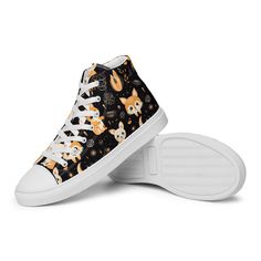 🌟 WHAT'S INCLUDED? 🌟 * 1 pair of Cute Fox High Top Canvas Sneakers * Lace-up closure for a secure fit * Soft, cushioned insole for extra comfort  💖 WAIT - WHY DO I NEED THIS? 💖 These sneakers aren't just shoes; they're a playful statement. With their adorable fox print design, lightweight breathable canvas, and soft cushioned insole, they provide the perfect balance of comfort, style, and fun. Whether you're out with friends, running errands, or just enjoying the day, these shoes will add pe Fox Print, Sneakers For Women, Shoes Comfortable, Breathable Shoes, Cute Fox, Lacing Sneakers, Canvas Sneakers, Lace Up Shoes, Casual Sneakers