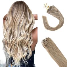 Buy 100% human pre-bonded micro ring bead human hair extensions. The most undetectable hair extensions available in the market, use of micro rings for long-term attachment. No heat is required, easy to apply, easy to take off. Salon Quality and Factory Price. Balayage, ombre, highlights and solid colour on sale. Micro Hair Extensions, Hair Extensions Blonde, Microlink Hair Extensions, Micro Loop Hair Extensions, Micro Ring Hair Extensions, Hair Color Guide, Sew In Hair Extensions, Hair Extension Brands, Ombre Highlights