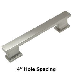 an image of a stainless steel cabinet handle