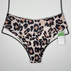 High Cut, Leopard Print, Clothes For Women, Clothes