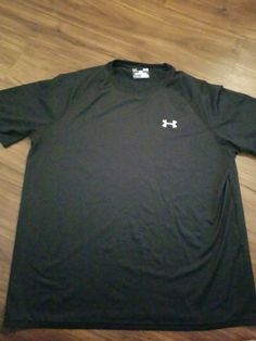 UNDER ARMOUR SHORT SLEEVE SHIRT MENS SIZE LARGE BLACK NWOT. Shipped with USPS First Class. Black Moisture-wicking Shirt For Summer, Moisture-wicking Short Sleeve Cotton Shirt, Black Moisture-wicking Shirt With Relaxed Fit, Black Moisture-wicking Relaxed Fit Shirt, Under Armour Relaxed Fit Crew Neck Top, Under Armour Moisture-wicking Cotton Tops, Under Armour Cotton Tops With Moisture-wicking, Black Moisture-wicking Short Sleeve Shirt, Black Cotton Under Armour Top