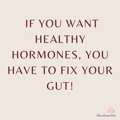 The gut and your hormones are closely linked. Both the gut and the hormone systems depend of each other to work properly – and when something goes wrong with either one, it means trouble for the other.😮 Problems in the gut-hormone relationship usually start with the gut. The best ways to support a healthy microbiome for healthy hormones, is through a diverse whole food diet, optimizing digestion, and taking steps to lower inflammation. Hormone Health Aesthetic, Hormone Quotes, Gut Health Quotes, Gut Quotes, Hormonal Quotes, Healthy Motivation Quotes, Digestive Cleanse