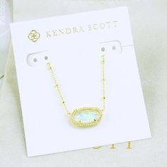 Nwot Kendra Scott Elisa Satellite Kyocera Opal Necklace. ** The Stone Is Kyocera Opal Illusion, Not The Kyocera Opal, They Are Different Stones. Opal Illusion Has Clear Glass On Top Of The Kyocera Opal Which Means Only Part Of The Stone Has Kyocera Opal. The Kyocera Opal Is A Solid Kyocera Opal. Last Pic For Size Purposes I Will Not Accept Offers For A Bundle Deal, A 15% Discount Will Apply Automatically. White Kyocera Opal Illusion Chain Approx: 15" + 2" Pull-Style Extension Pendant: 1" X 3/8" Fun Necklaces, Illusion Necklace, Dream Necklace, Jewelry Wishlist, Kendra Scott Elisa, Preppy Jewelry, Tangle Teezer, Kendra Scott Necklace, Jewelry Accessories Ideas