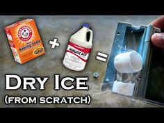 an ice machine is being used to diy ice from scratch