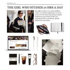 the girl who studies has a day on her laptop and other things to do with it