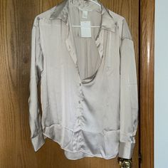 Perfect Condition. Never Worn Elegant H&m Tops For Daywear, Chic Formal Tops From H&m, Chic Formal H&m Tops, Elegant Formal H&m Tops, Elegant Long Sleeve Tops From H&m, Elegant Long Sleeve H&m Tops, Chic Formal Tops By H&m, Chic Formal H&m Blouse, Elegant Long Sleeve Tops By H&m