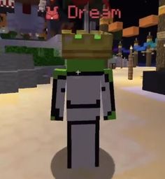 an animated image of a man with a crown on his head in a video game