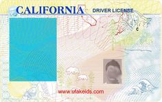 California Id Card, Id Template, Money Template, California License