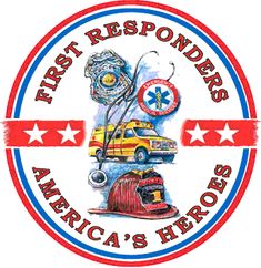 the first responders america's hero logo