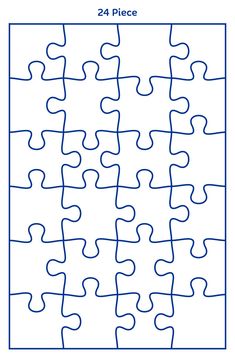 a puzzle piece is shown with the missing pieces