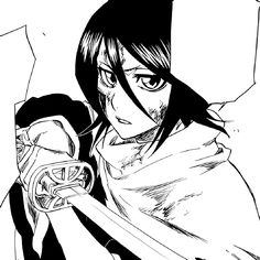 Bleach - Icon Rukia Kuchiki Icons Manga, Rukia Manga Panel, Bleach Manga Rukia, Bleach Rukia Manga, Female Manga Pfp, Rukia Manga Pfp, Bleach Rukia Icon, Rukia Kuchiki Pfp