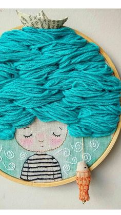 Embroidery Hoop Crafts, Creative Embroidery, 자수 디자인, Sewing Embroidery Designs, Hand Embroidery Stitches