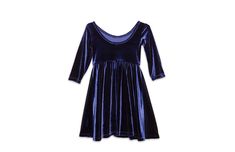 Our bestselling design is a girls knit dress with a scooped back and the perfect amount of twirl! This navy velvet twirly dress is elegant and comfortable Girls Knitted Dress, Twirly Dress, Twirl Skirt, Sister Outfits, Navy Velvet, Long Sleeve Knit Dress, Dress Navy Blue, Family Parties, Stretch Velvet