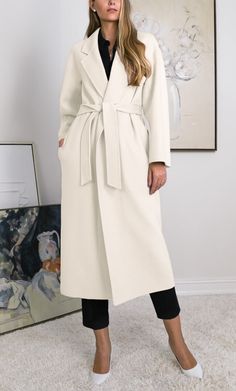 Please include your height in the 'Fit Concierge' box at checkout so we can help find the best fit for you. A signature classic among celebs and royalty – the double-faced winter overcoat. The Marcella double-faced overcoat is made with dual layers of heavyweight cashmere fabric entirely stitched together by hand, offering an unmatched combination of warmth, softness and lightness. Blended with the finest Australian lambswool for a luxurious combination of softness and durability for years to co Hair Winter, Winter Overcoat, Cashmere Fabric, Wool Overcoat, Cashmere Wrap, Cashmere Turtleneck, Wrap Cardigan, Cashmere Coat, Cashmere Cardigan