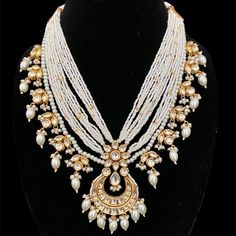 Beautiful kundan necklace set with danglers. The necklace is adjustable to your desired length with rope dori. Perfect for wedding, engagement, parties or special occasions. The set is beautifully designed to complement any outfit, adding a touch of elegance and sophistication to your look.  The necklace set makes for an ideal gift for yourself or a loved one. All the raw material used in this product is of high quality and is handcrafted with love. Color, shades, texture displayed may slightly White Kundan Necklace With Mirror Work, Kundan Chandbali Necklace With Mirror Work, Gold Kundan Necklace With Dori Work, Gold Kundan Necklace With Dori Work For Diwali, Temple Jewelry Kundan Necklace With Dori Work For Wedding, White Kundan Bridal Necklace With Gota Work, Festive Kundan Chandbali Pearl Necklace, Gold Kundan Necklace With Dori Work In Temple Style, Festive Gold Kundan Necklace With Dori Work