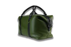 Designed with the travel-lover in mind, this is the perfect bag for short stays away! It features an all-cactus leather exterior with hand painted trims and a removable crossbody strap. The full-length zipper allows the bag to open fully to give easy access to the roomy interior which features an additional zipped compartment for smaller items like your wallet, headphones, or keys. Detailed features17.7 x 11.4 x 9.8 inches45 x 29 x 25 cm(L x H x W) Made of award-winning cactus leather which is: Luxury Shoulder Travel Bag With Zipper Closure, Modern Green Duffle Bag For Daily Use, Designer Shoulder Travel Bag, Designer Travel Bag With Zipper Closure, Designer Travel Bag With Luggage Sleeve For On-the-go, Designer Travel Bag With Zipper Closure For Everyday Use, Luxury Crossbody Travel Bag With Leather Handles, Luxury Leather Handle Crossbody Travel Bag, Green Duffle Bag For On-the-go