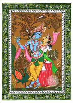 Radha Krishna Painting, Phad Painting, God And Goddess, Indian Art Gallery, Art Painting Tools, Beautiful Art Paintings