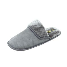 Starbay Men's home shoes warm indoor slippers with soft sole bedroom slippers and Machine washable Size: L(11-12).  Color: Gray.  Gender: male.  Age Group: adult. Cozy Slip-on Slippers With Suede Lining, Suede Slip-on Slippers With Removable Insole, Cheap Gray Slip-on Slippers, Comfy Gray Slip-on Slippers, Mens Suede Slippers, Gray Slip-on Indoor Slippers, Fun Slippers, Branded Shoes For Men, Hotel House