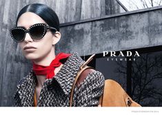 Eyewear Campaign, Womens Glasses Frames, Unique Sunglasses, Steven Meisel, Prada Eyewear, Prada Sunglasses, Dolce E Gabbana, Eyewear Design, Womens Glasses