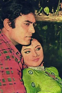 an old movie poster with a man holding a woman's head and the words sanjeu kunmar lovers on it