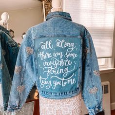 Taylor Swift Concert Jean Jacket, Jean Jacket Design Ideas