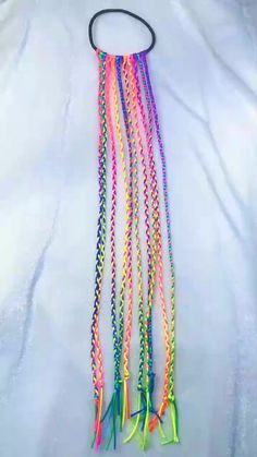 You can have colorful pigtails without dyeing your hair😊#hairstyle #hairtutorial #ropetutorial #DIY #tips #knot #handrope #knitting #diybeauty #girls #rubberband | Chris Pet | Chris Pet · Original audio Diy Tips, Diy Beauty, Hair Tutorial, Knot, Ribbon, Dye, Audio, Pet, Knitting