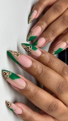 Pie Nails, Leopard Nail Designs, Stilleto Nails Designs, Blackest Black, Plaid Nails, Dope Nail Designs, Leopard Nails, Pretty Nail Art Designs