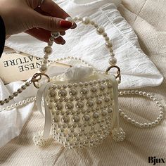 Bjux - Chic Everyday Pearl Weave Handbags Woven Handbags, Everyday Chic, Weaving, Handbags