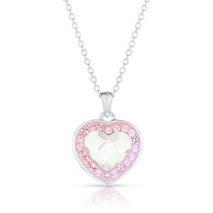 "This necklace is part of our \"Brilliance Heart\" collection. It has a heart form, which follows the shape of the big central crystal, surrounded by a combination of small clear crystals. This necklace would make the perfect gift for a birthday, Christmas, Valentine's Day or for any special gifting occasion. It would also make a lovely treat for yourself. Detailed Necklace Information: -Pendant Base Metal: High Quality Sterling Silver (925) -Chain: High Quality Sterling Silver (925) -Crystals: Valentine's Day White Crystal Necklace, White Crystal Necklace For Valentine's Day, Valentine's Day Crystal Heart Charm Necklace, Crystal Heart Charm Necklace, Crystal Heart Charm Necklaces, White Crystal Heart Pendant Necklace, Valentine's Day Heart Crystal Necklace, Valentine's Day Crystal Heart Necklace, Valentine's Day Sparkling Heart Necklace