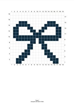 an image of a cross stitch pattern