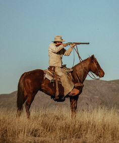 This print is #15 in Ben Christensen's Cowboy Collection – an extraordinary series of 20 visually arresting prints that pay homage to the enduring spirit of the American cowboy. Over years of shooting and filming the western lifestyle, Christensen has gained a respect and admiration for the cowboy way of life which is clear to see in the unfiltered nature of his photos. Whether he's capturing a modern day cowboy or one reminiscent of the Wild West, his aim is to always capture his subjects in th Wild West Cowboys Art, Cowboy Shooting, Ben Christensen, The Cowboy Way, Group Shoot, Collage Posters, Cowboy Photography, American Cowboy, Cowboy Pictures