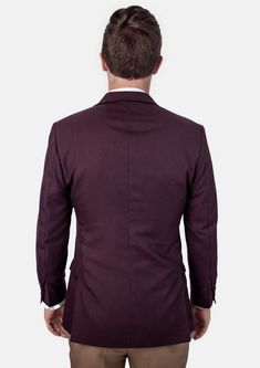 The Burgundy Sharkskin Jacket is a a unique and versatile garment. Woven with a sharkskin weave with subtle black and red threads throughout, this custom made jacket gives off powerful vibes. Feel sharp and distinguished in this premium piece that's sure to become your new favorite custom blazer. Burgundy Single-breasted Business Outerwear, Tailored Burgundy Outerwear With Notch Lapel, Fitted Burgundy Outerwear With Notch Lapel, Fitted Burgundy Notch Lapel Outerwear, Fitted Single Breasted Burgundy Outerwear, Fitted Single-breasted Burgundy Outerwear, Burgundy Long Sleeve Business Outerwear, Burgundy Business Blazer, Burgundy Fitted Outerwear For Business