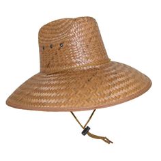 An ideal shade hat for men and women either at the pool, beach or garden. The palm straw lifeguard hat will give you the ultimate protection from the sun. Made from eco-friendly genuine palm straw it has a natural feel that is always in style. Featuring a massive 4.75 inch brim for maximum sun protection, there is also a removable cotton chin cord. Straw hat is one size fits most up to 23 inches. All hats are boxed with the brim turned up to ensure safe shipping and delivery. Made of Straw Adjustable Straw Hat For Pool, Lightweight Natural Straw Hat For Sunbathing, Natural Straw Panama Hat With Uv Protection, Adjustable Natural Panama Hat For Sunbathing, Eco-friendly Straw Hat For Beach Season, Straw Hat With Uv Protection For Pool, Eco-friendly Straw Hat For The Beach, Eco-friendly Straw Beach Hat, Natural Hat For Outdoor Vacation