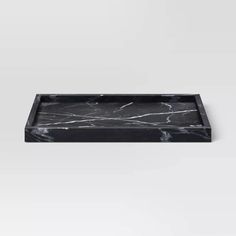 Marble Rectangle Tray Black - Threshold™: Elegant Home Decor, Raised Sides, Tabletop Display : Target Marble Tray Bathroom, Black Marble Tray, Marble Serving Trays, Black Tray, Bath Tray, Cart Decor, Marble Bath, Bathroom Tray, Marble Tray