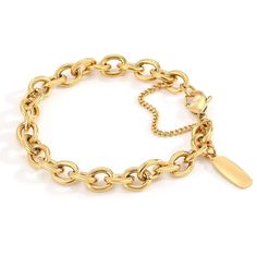 Make a bold statement with the Big Links Bracelet, featuring oversized gold links that command attention. This eye-catching piece effortlessly elevates any outfit, from casual to chic, with its unique design! Valentina Rose, Cocktail Party Outfit, Sequined Top, Cute Clothing, Chunky Bracelets, Stylish Bracelet, Chain Fashion, Mom Jewelry, Charm Rings