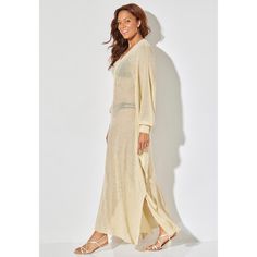 Throw on our long v-neck caftan and head to the sunset party! Sunset Party, Caftan Tunic, Target Clothes, Bishop Sleeve, Swimsuits For All, Swimsuit Shops, The Sunset, Women Crop, Cover Up