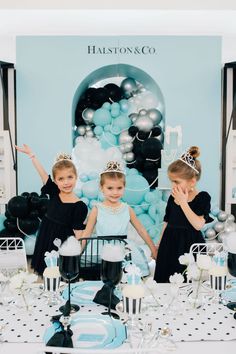 Kara's Party Ideas Tiffany & Co Themed Bday Party | Kara's Party Ideas Tiffany And Co Dinner Party, Breakfast At Tiffany’s 1st Birthday, Tiffany Co Party Ideas Birthdays, Tiffany Inspired Party, Tiffany’s Party, Breakfast At Tiffany’s Birthday, Breakfast At Tiffany’s Birthday Party Theme, Breakfast At Tiffany’s First Birthday, Tiffany Party Themes