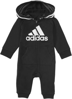 Adidas Baby, Adidas Brand, Boys Fleece, Long Sleeve Onesie, Long Sleeve Jumpsuit, Boys Long Sleeve, Toddler Girl Outfits, Unisex Baby